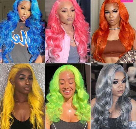 COLOR OF YOUR CHOICE FRONTAL WIGS